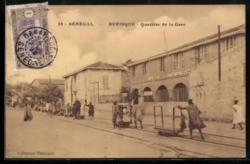 AK Rufisque, Quartier de la Gare
