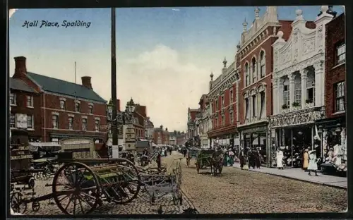 AK Spalding, Hall Place