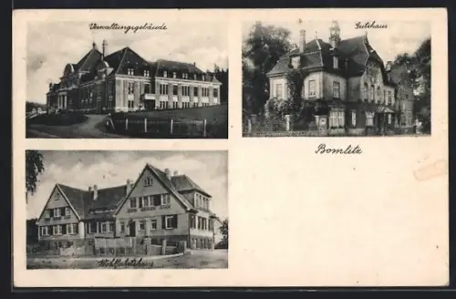 AK Bomlitz, Wohlfahrtshaus, Verwaltungsgebäude, Gutshaus