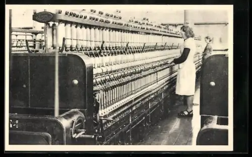 AK De ringspinmolen, Webereiarbeiterinnen