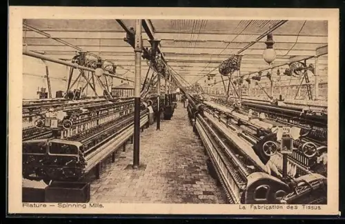 AK Filature, La Fabrication des Tissus
