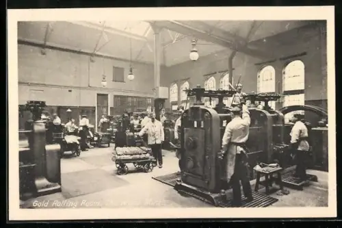 AK The Royal Mint, Gold Rolling Room