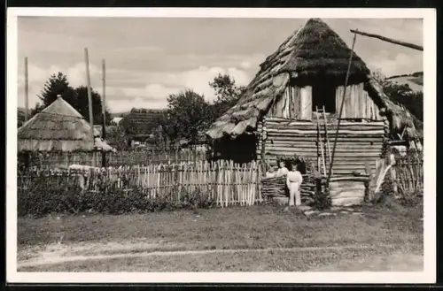 AK Kárpátalja, Vereckei falurészlet