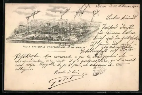 Lithographie Voiron, École Nationale Professionnelle