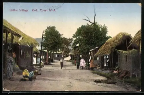 AK Goald Coast /W.-A., Native Village