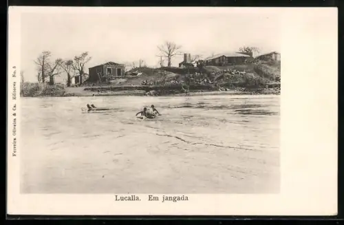 AK Lucalla, Em jangada