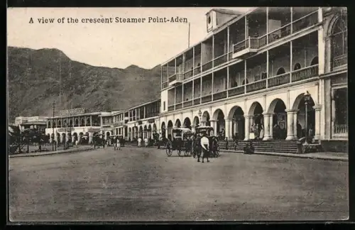 AK Aden, A view of the crescent Steamer Point