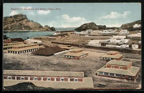 AK Aden, Camp, Regimental Barracks and Mess
