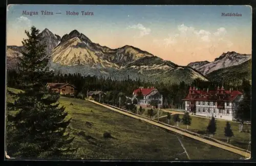 AK Matlárháza /Magas Tátra, Panorama