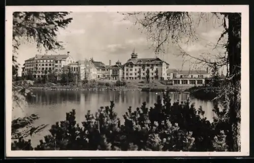AK Strbské Pleso /Vysoké Tatry, Panorama