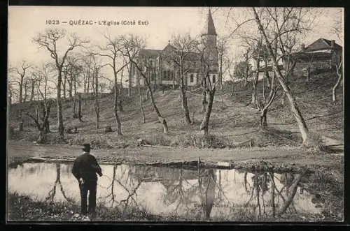 AK Quézac, L`Eglise Côté Est