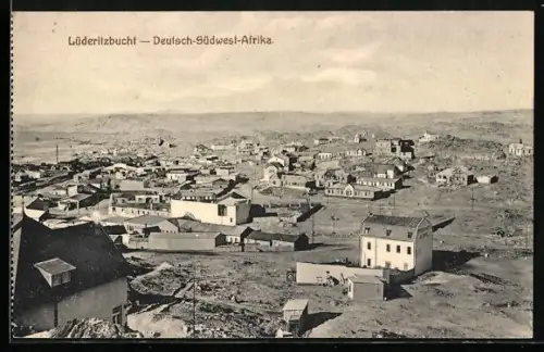 AK Lüderitzbucht /Deutsch-Südwest-Afrika, Panorama