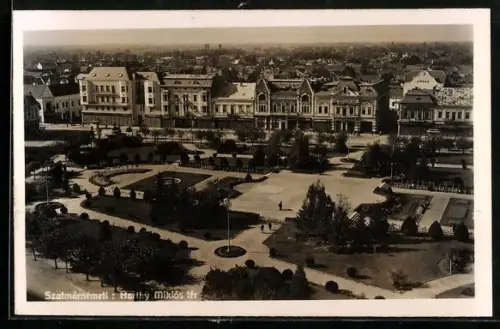 AK Szatmárnemeti, Horthy Miklós-tér