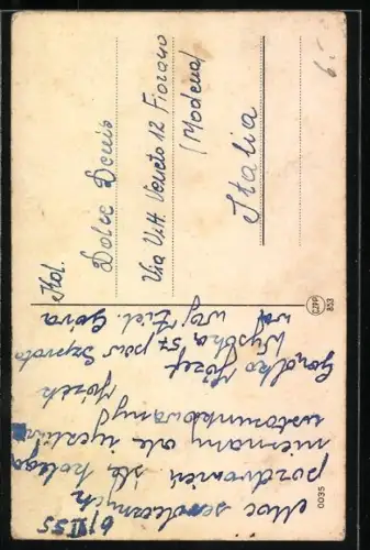 Künstler-AK Bytom, Ratusz