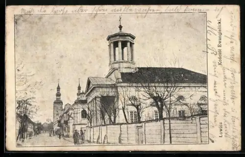 AK Lowicz, Kosciol Ewangielicki