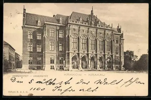 AK Kraków, Uniwersytet