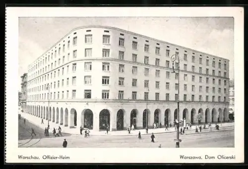 AK Warschau, Offizier-Heim