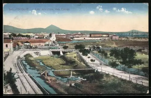 AK Salonique, Les environs des Gares