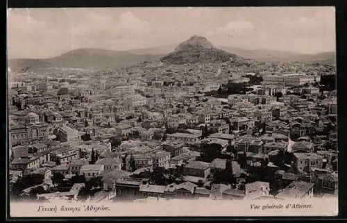 AK Athènes, Vue générale