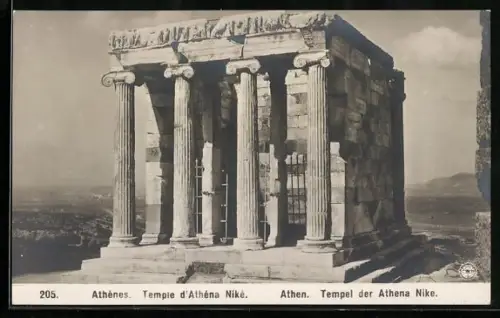 AK Athenes, Temple d`Athena Nike, Tempel der Athena Nike