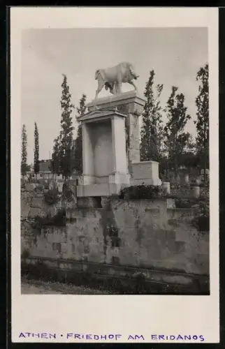 AK Athen, Friedhof am Eridanos