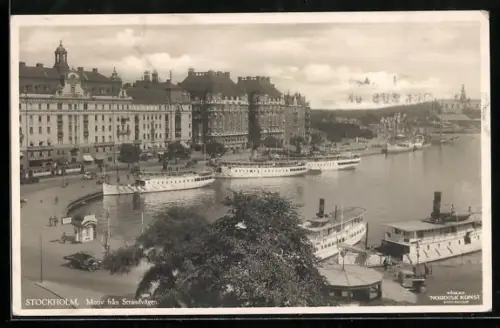 AK Stockholm, Motiv fran Strandvägen