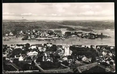 AK Marstrand, Marstrand sett fran fästningen