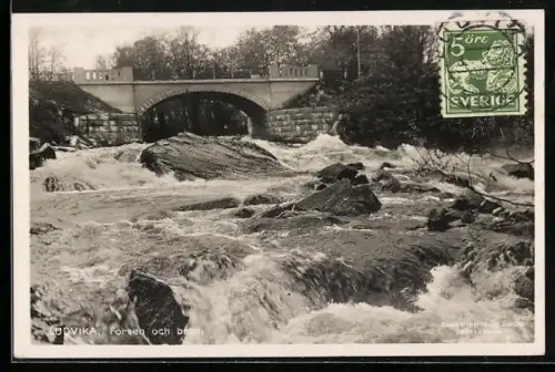 AK Ludvika, Forsen och bron