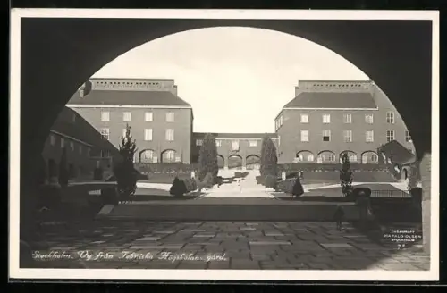 AK Stockholm, Vy fran Tekniska Högskolans gard