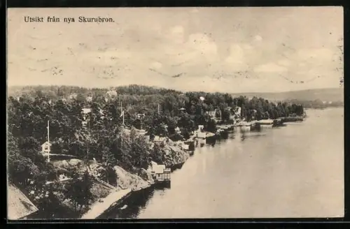 AK Skurubron, Utsikt fran nya Skurubron