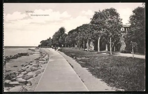 AK Wisby, Strandpromenaden