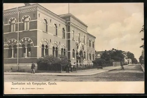 AK Upsala, Sparbanken och Kungsgatan