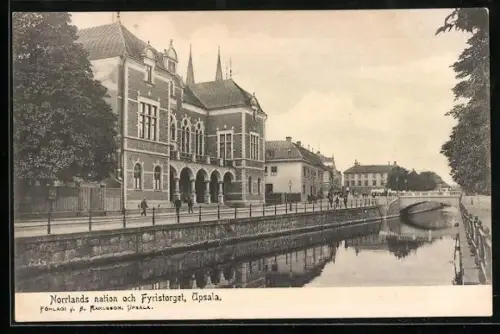 AK Upsala, Norrlands nation och Fyristorget