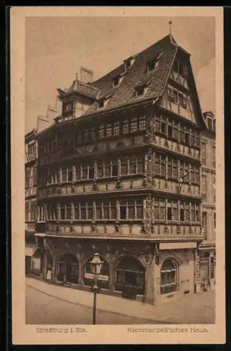 AK Strassburg i. Els, Kammerzell`sches Haus