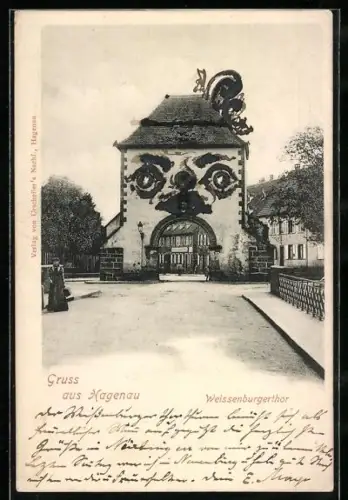 AK Hagenau, Weissenburgerthor