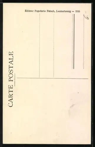 AK Lauterbourg /Bas-Rhin, Porte du Milieu