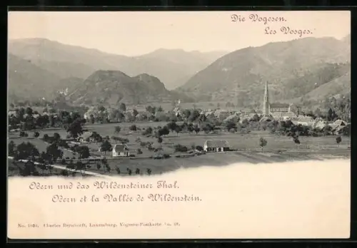 AK Odern /Vogesen, Odern et la Vallée de Wildenstein