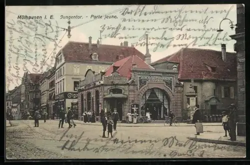 AK Mülhausen i. E., Partie am Jungentor