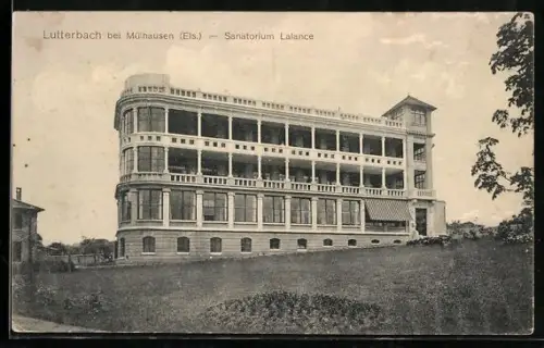 AK Lutterbach bei Mülhausen, Sanatorium Lalance