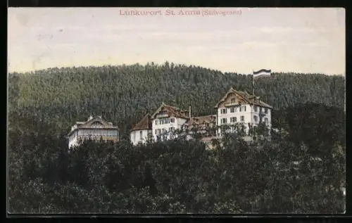 AK St. Anna /Südvogesen, Blick zu Kurhaus