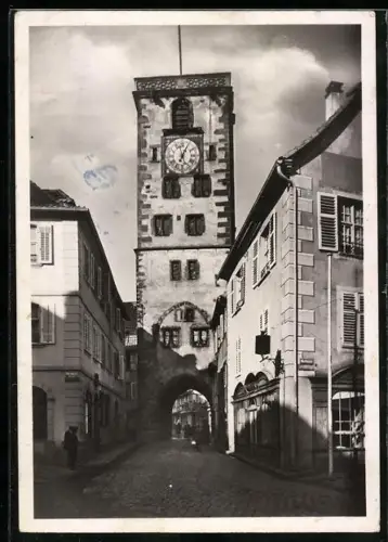 AK Rappoltsweiler, Partie am Metzgerturm