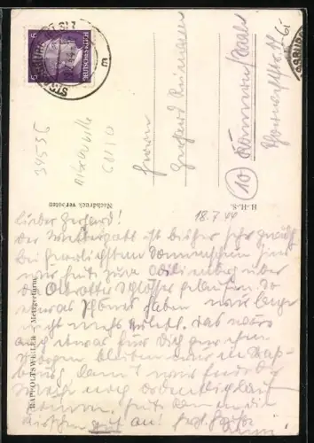 AK Rappoltsweiler, Partie am Metzgerturm