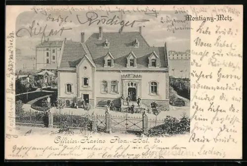 AK Montigny, Offizier-Kasino Pion.-Bat. 20