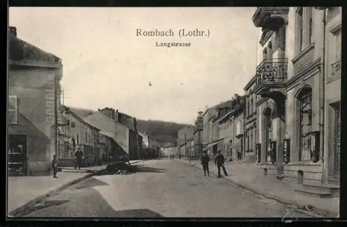 AK Rombach /Lothr., Langstrasse