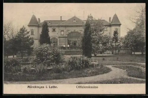 AK Mörchingen i. Lothr., Blick zum Offizierskasino