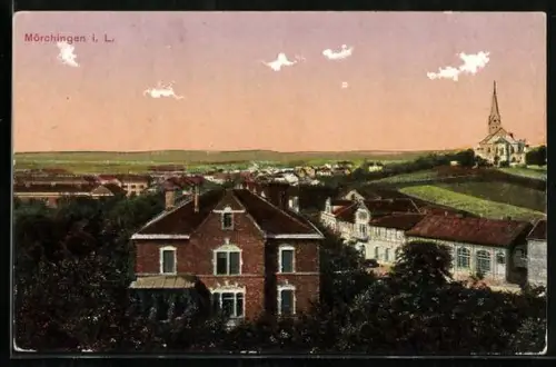 AK Mörchingen, Ortsansicht