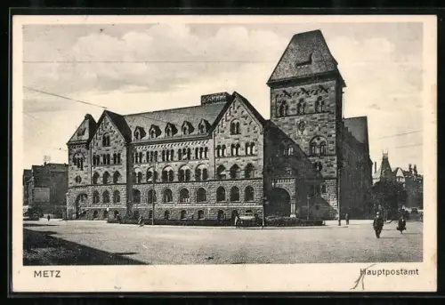 AK Metz, Hauptpostamt