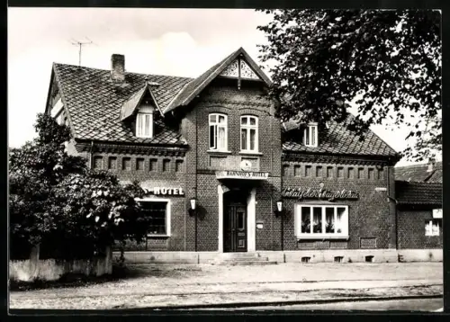 AK Fallingbostel, Bahnhofshotel Heiner Bente