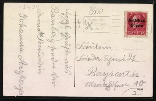 AK Bamberg, Partie am Rathaus