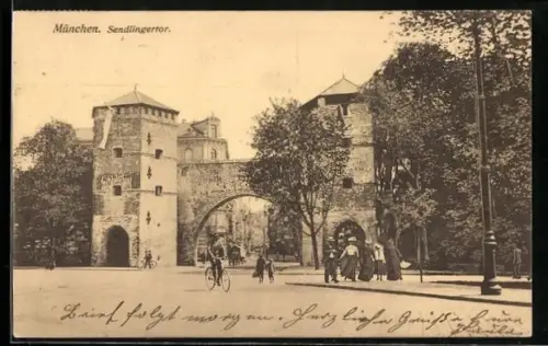 AK München, Sendlinger Tor